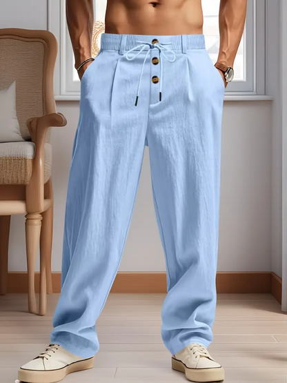 Pantaloni in lino Ruben