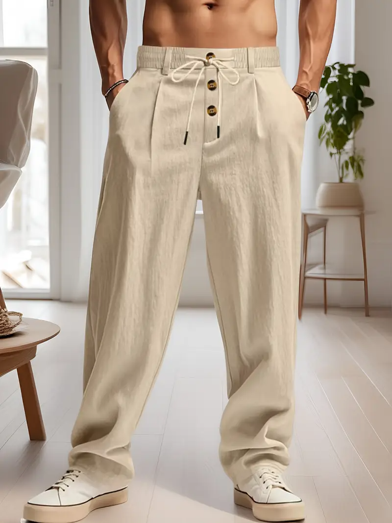 Pantaloni in lino Ruben